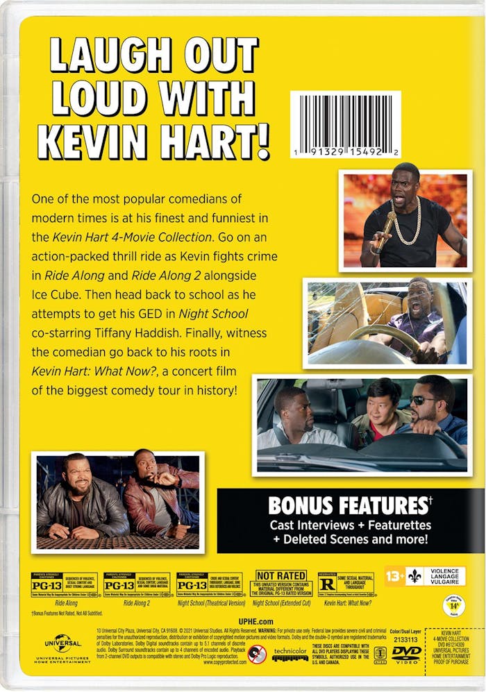 Kevin Hart 4-Movie Collection (DVD Set) [DVD]
