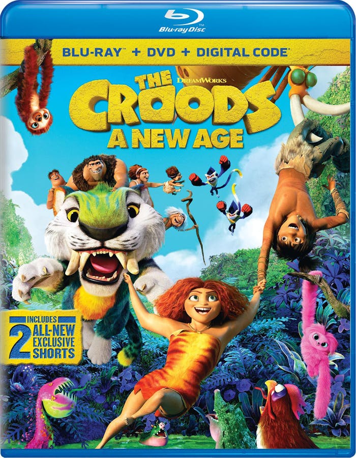 The Croods: A New Age (with DVD) [Blu-ray]