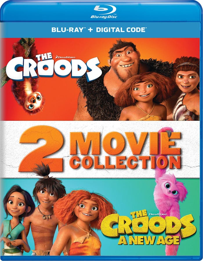 The Croods: 2 Movie Collection (Blu-ray + Digital Copy) [Blu-ray]
