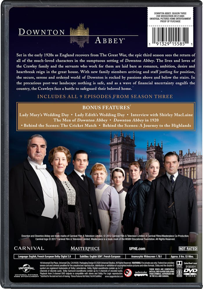 Downton Abbey: Season Three [DVD]