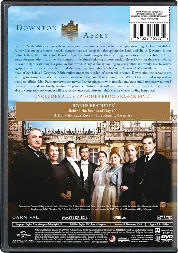 Downton Abbey: Season Five [DVD]