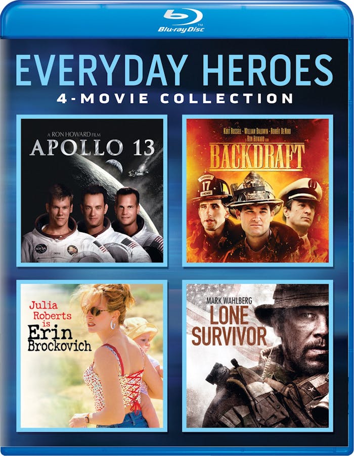 Everyday Heroes 4-Movie Collection (Apollo 13 / Backdraft / Erin (Blu-ray Set) [Blu-ray]