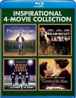 Inspirational 4-movie Collection (Field of Dreams/Seabiscuit/ [Blu-ray]