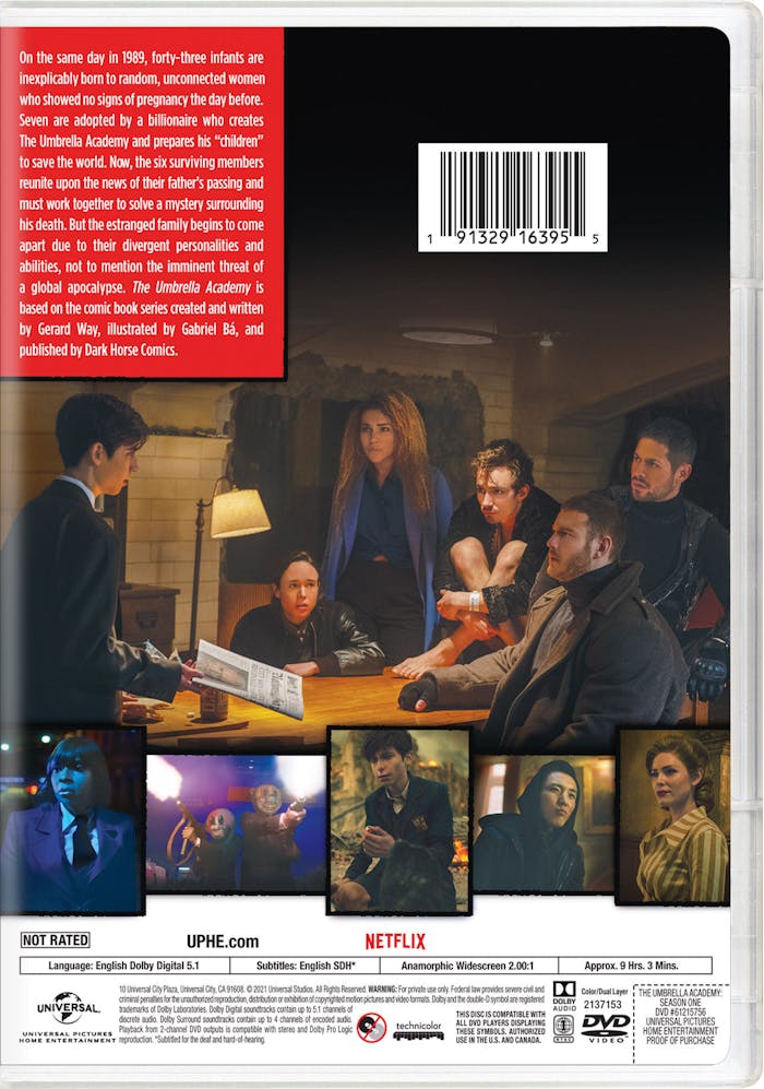The Umbrella Academy: Season One [DVD]