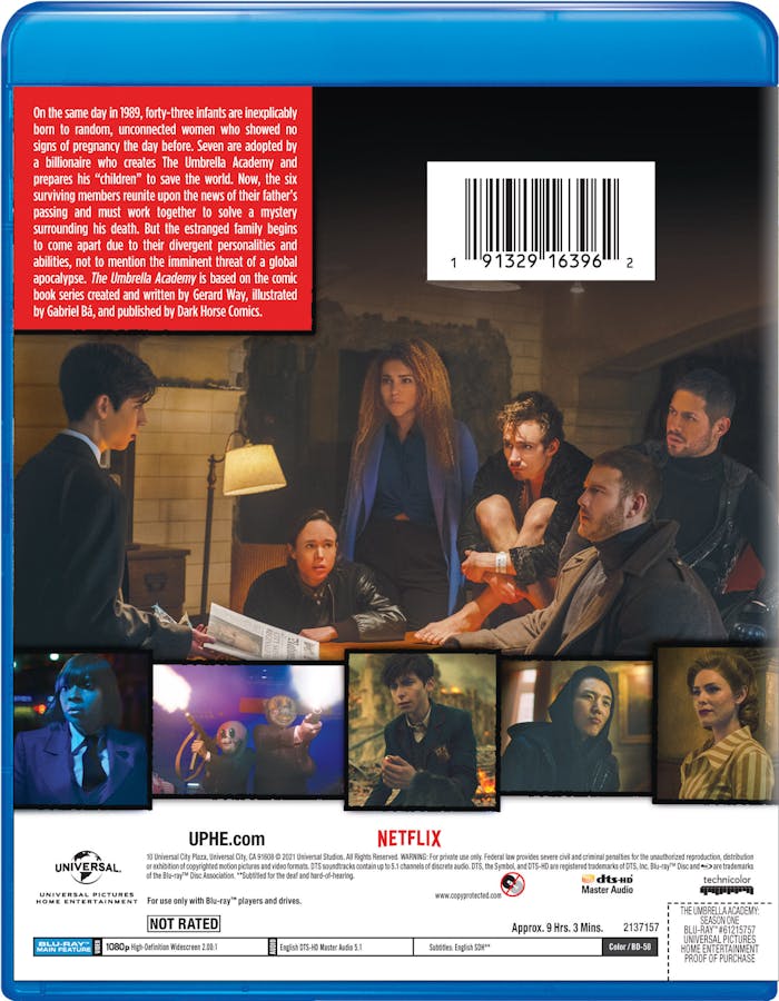 The Umbrella Academy: Season One [Blu-ray]