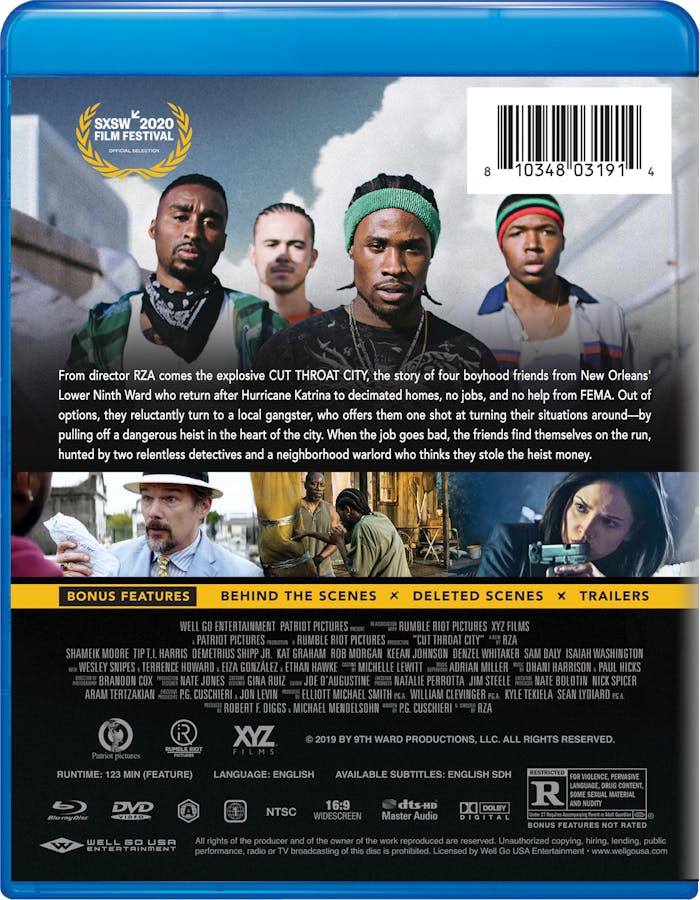 Cut Throat City (with DVD) [Blu-ray]