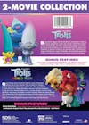 Trolls/Trolls World Tour (DVD Double Feature) [DVD] - Back