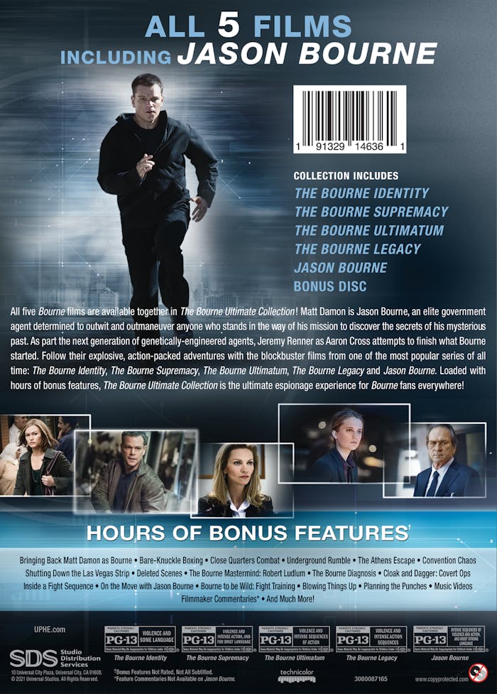 Bourne: The Ultimate 5-movie Collection [DVD]