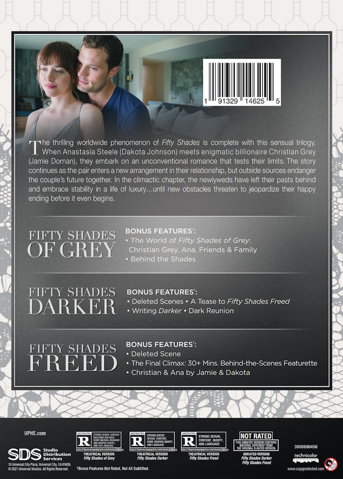 Fifty Shades: 3-movie Collection [DVD]