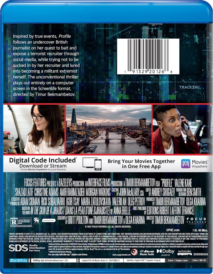Profile (Blu-ray + Digital Copy) [Blu-ray]