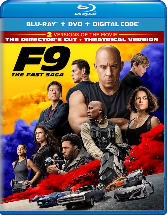 F9: The Fast Saga (with DVD) [Blu-ray]