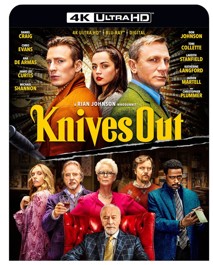 Knives Out (with DVD and Digital Download) [UHD]