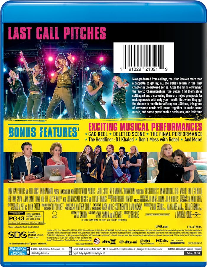 Pitch Perfect 3 [Blu-ray]