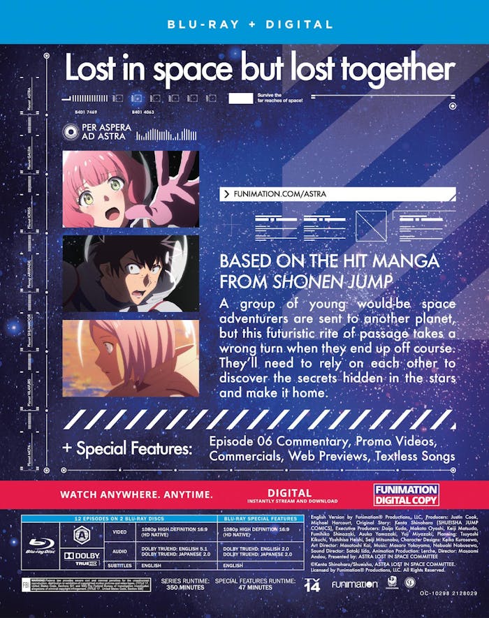 Astra Lost in Space: The Complete Series (Blu-ray + Digital Copy) [Blu-ray]