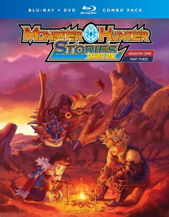 Monster Hunter Stories Ride On: Season One, Part Three (with DVD) [Blu-ray]