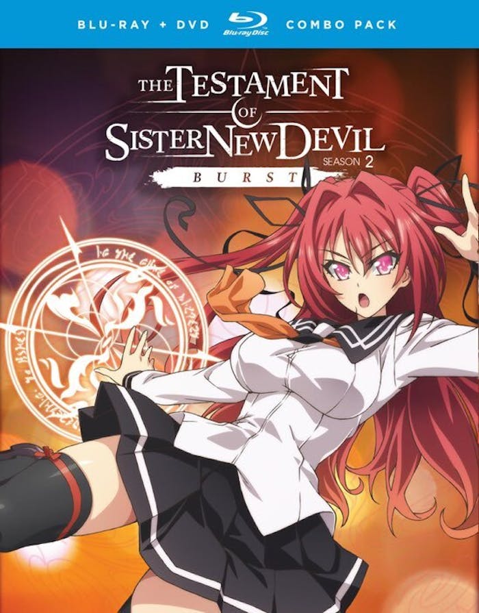 The Testament of Sister New Devil Burst: Season Two + OVA (with DVD) [Blu-ray]