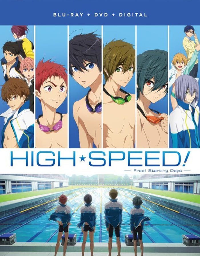 High Speed! Free!: Starting Days - The Movie (with DVD) [Blu-ray]
