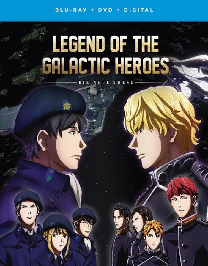 Legend of the Galactic Heroes: Die Neue These - Season 1 (with DVD) [Blu-ray]