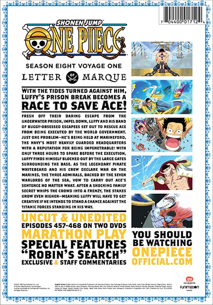 One Piece: Season Eight, Voyage One [DVD]