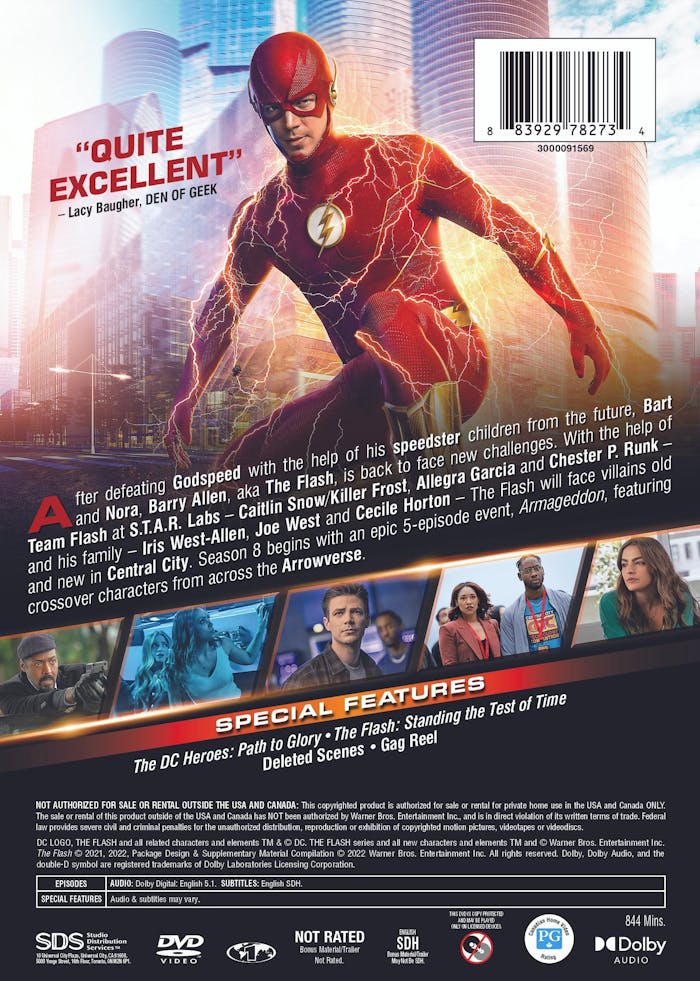 The Flash: The Complete Eighth Season (Box Set) [DVD]