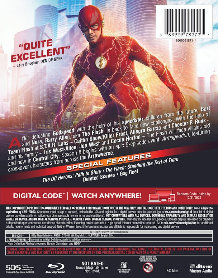 The Flash: The Complete Eighth Season (Box Set) [Blu-ray]