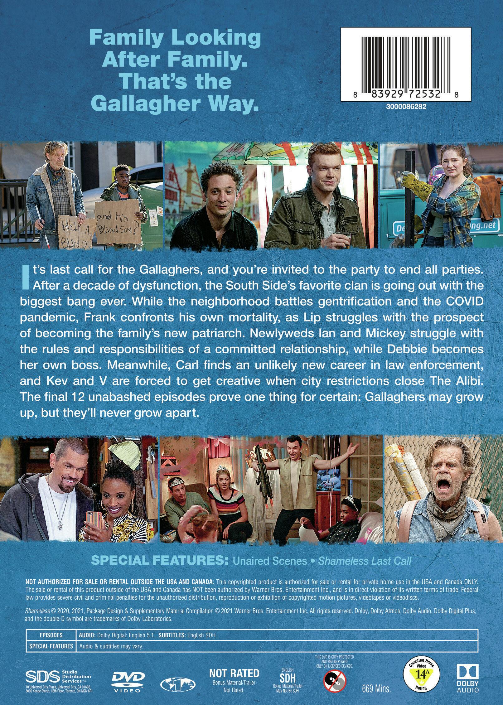 Shameless 第7-11 シーズン　DVD Amazon.com: Shameless: The Complete Seventh Season DVD
