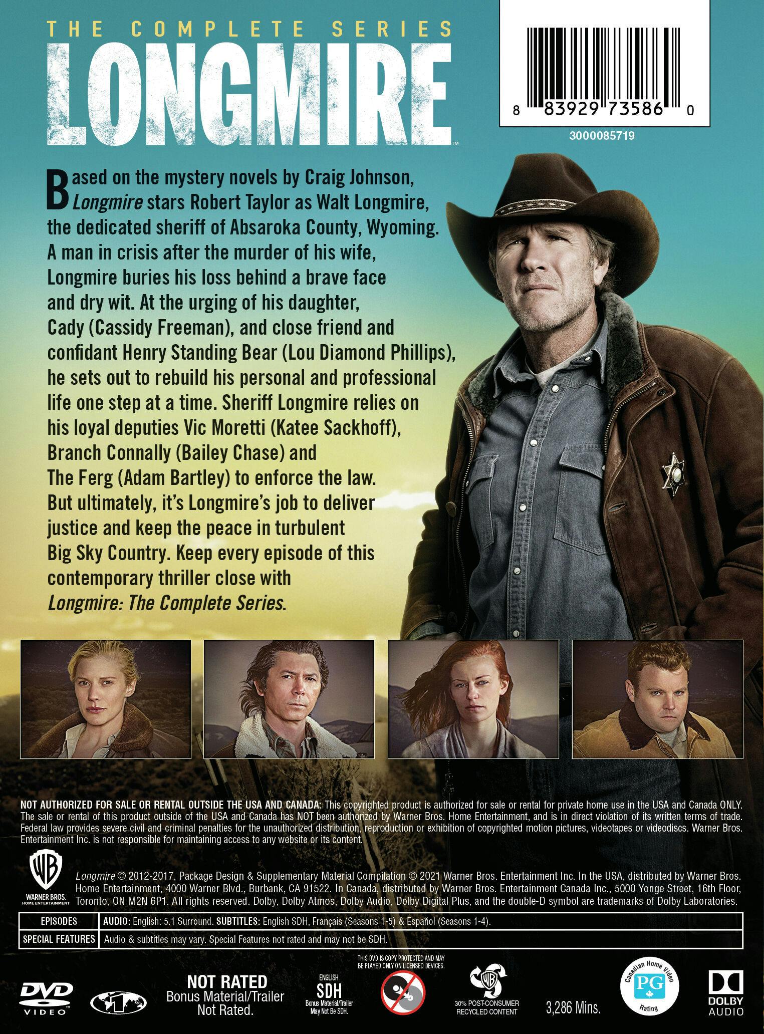 Amazon.com: Longmire: The Complete Third Season (DVD
