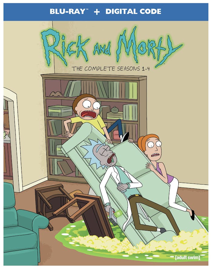 Rick and Morty: Season 1-4 (Box Set) [Blu-ray]