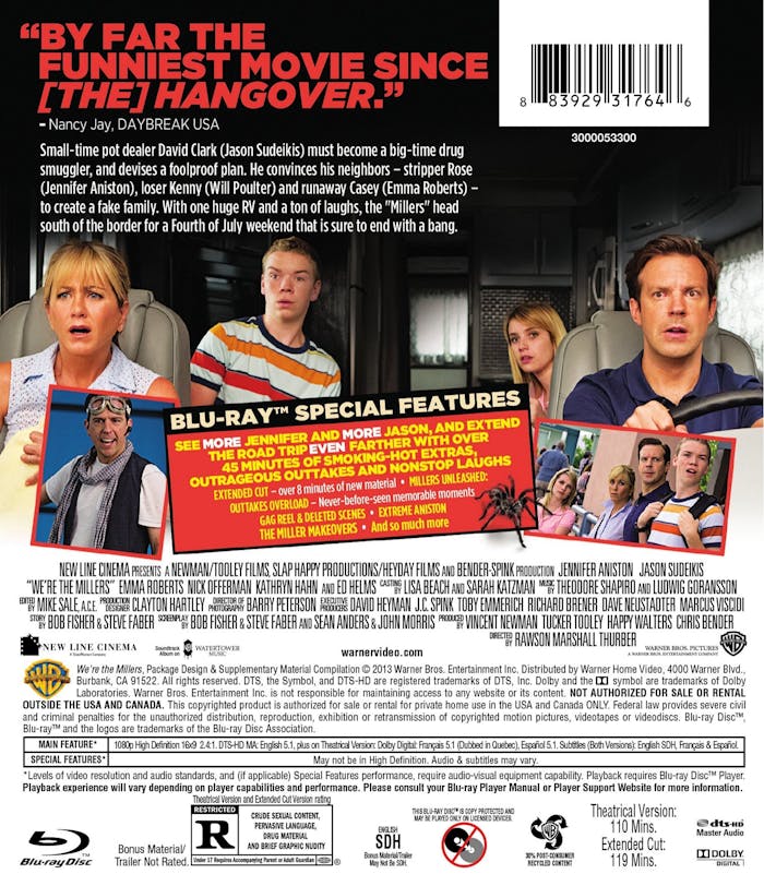 We're the Millers: Extended Cut (Blu-ray Extended Cut) [Blu-ray]