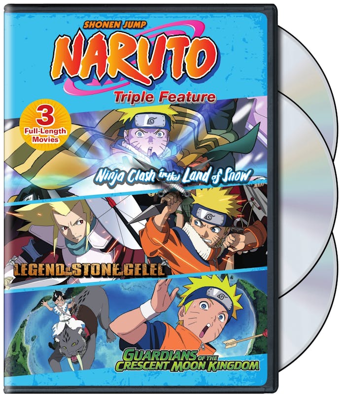 Naruto the Movie: 1-3 (Box Set) [DVD]
