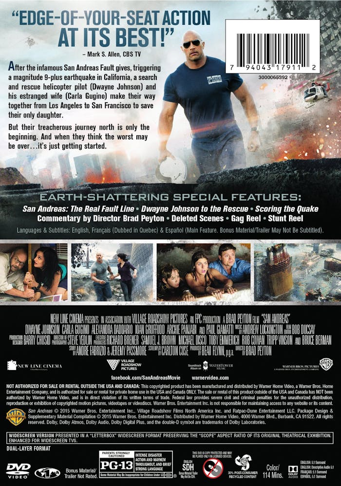 San Andreas (Special Edition) [DVD]