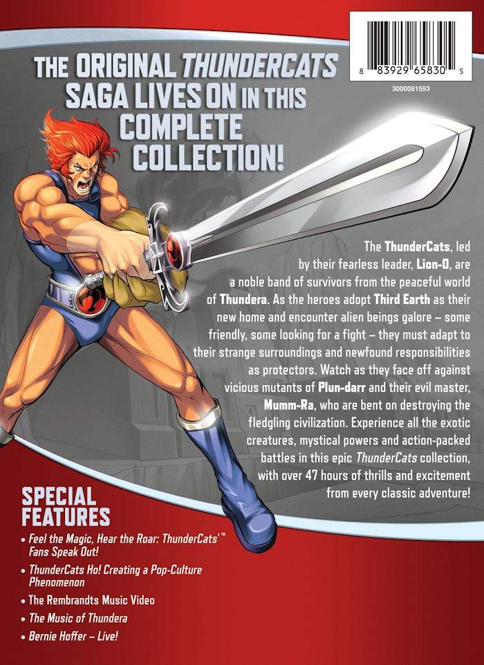 Thundercats: The Complete Collection (Box Set) [DVD]