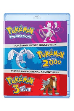 Pokémon - The First Movie/Pokemon - The Movie 2000/Pokémon 3 (Blu-ray Triple Feature) [Blu-ray]