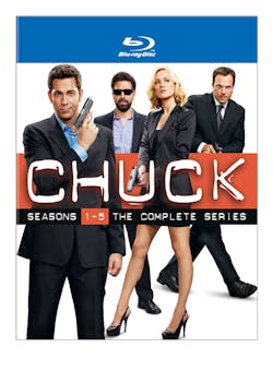 Chuck: The Complete Seasons 1-5 (Collector's Edition Box Set) [Blu-ray]