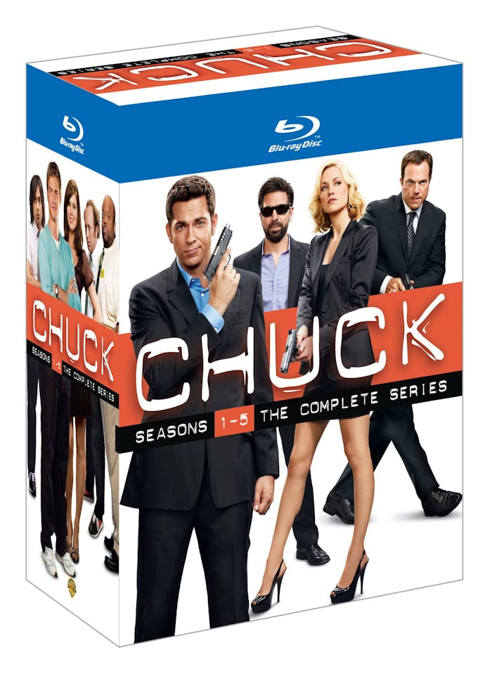 Chuck: The Complete Seasons 1-5 (Collector's Edition Box Set) [Blu-ray]