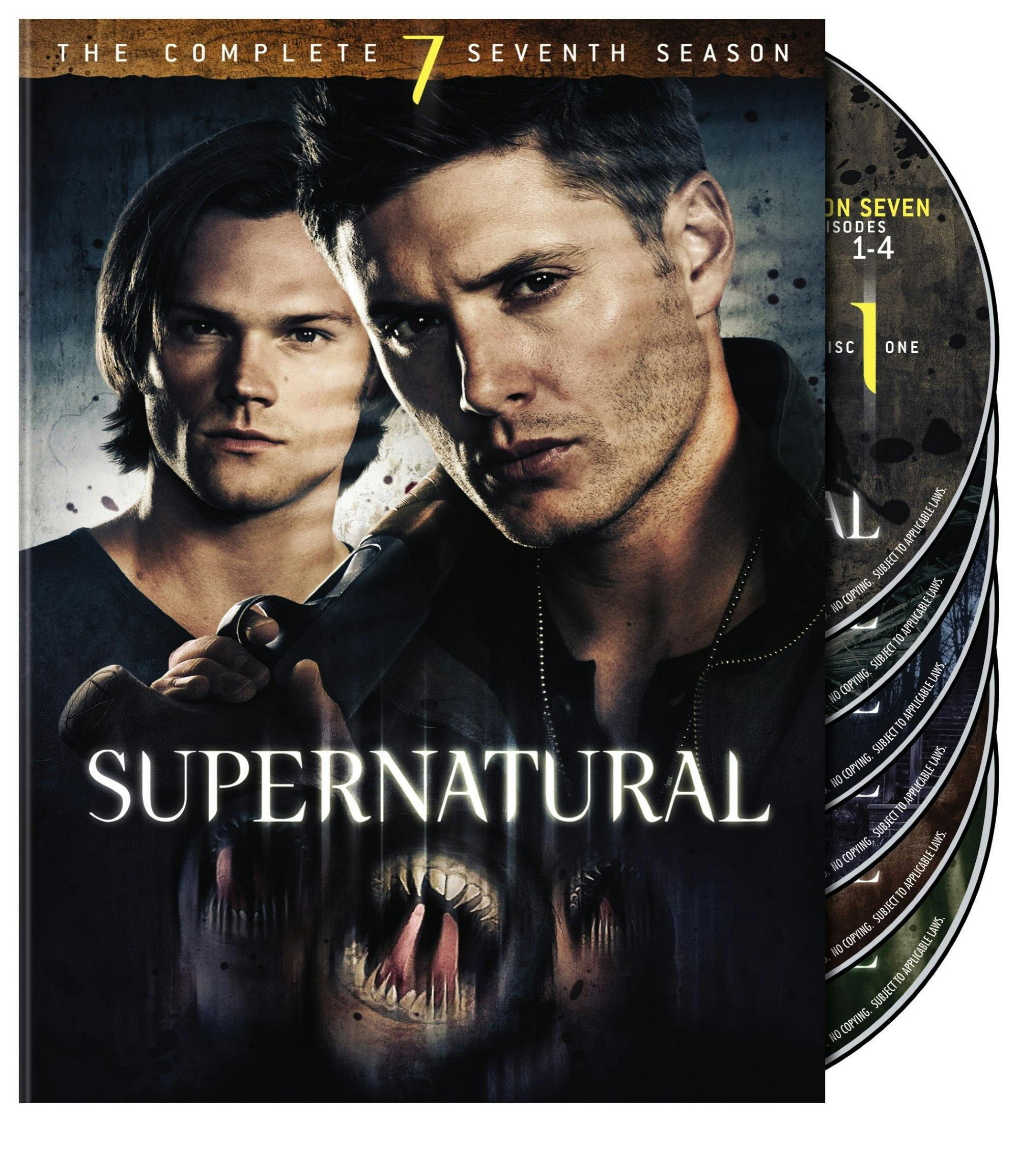 Buy Supernatural: The Complete Seventh Season Box Set DVD | GRUV