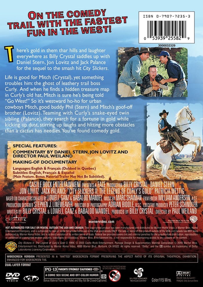 City Slickers 2 - The Legend of Curly's Gold [DVD]