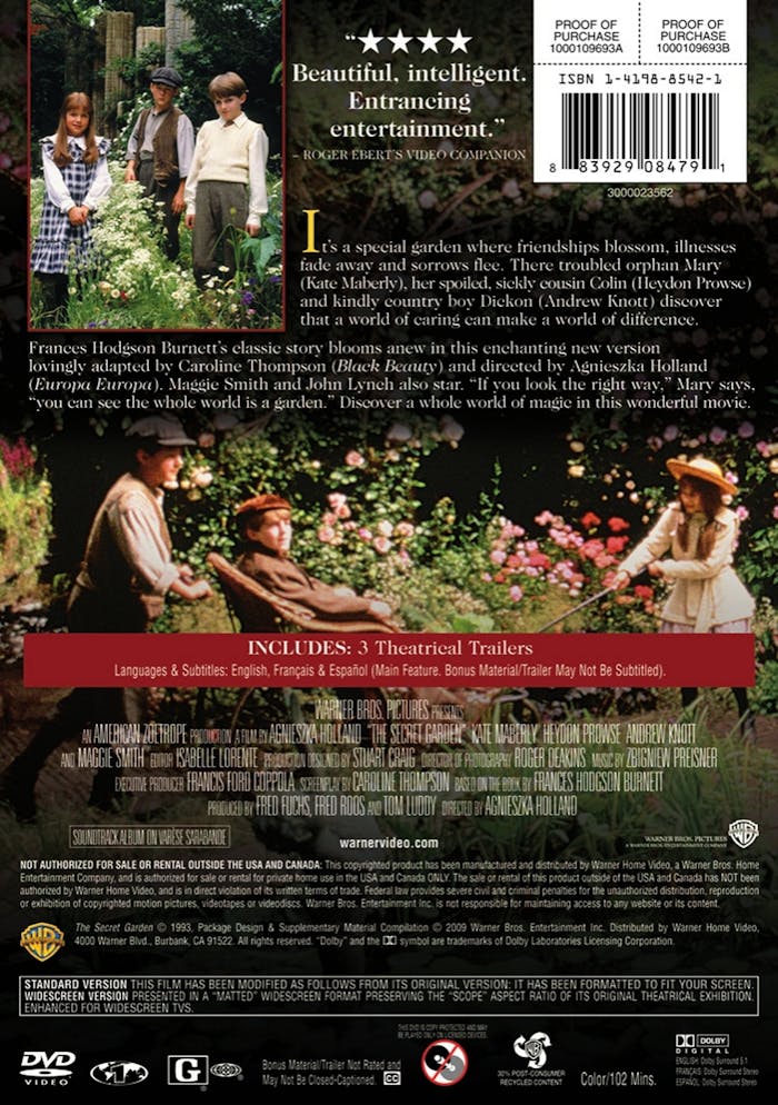 The Secret Garden (DVD New Packaging) [DVD]