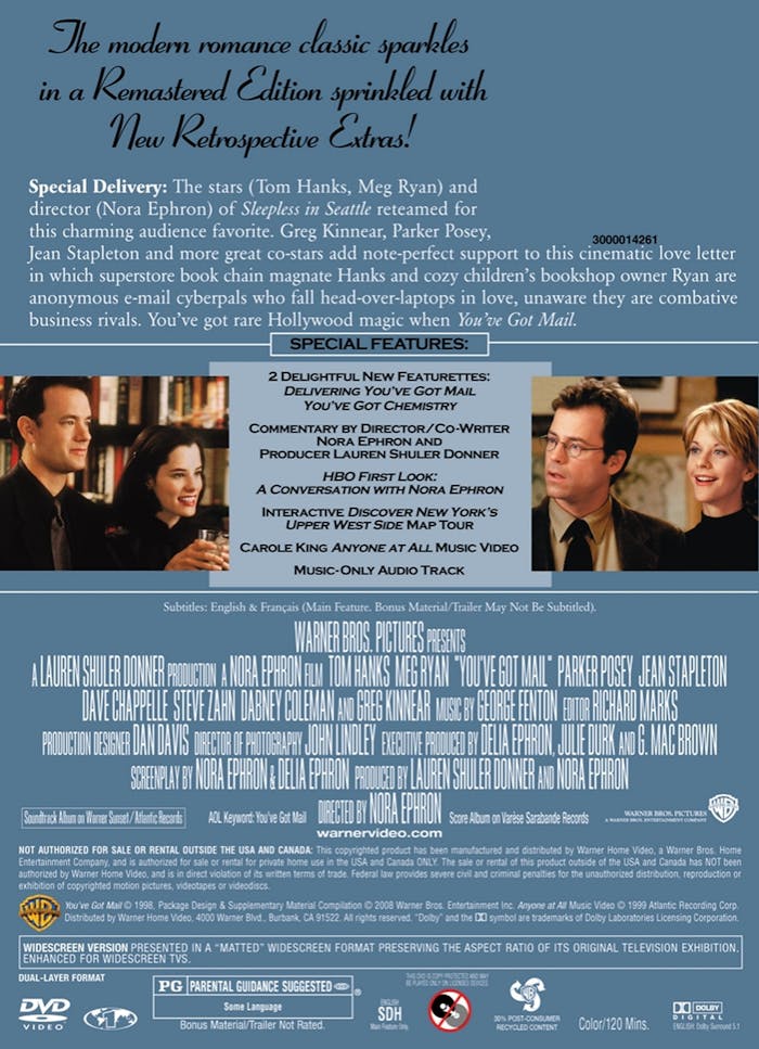 You've Got Mail (DVD Deluxe Edition) [DVD]