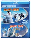 Happy Feet 1 & 2 (Blu-ray Double Feature) [Blu-ray] - Front