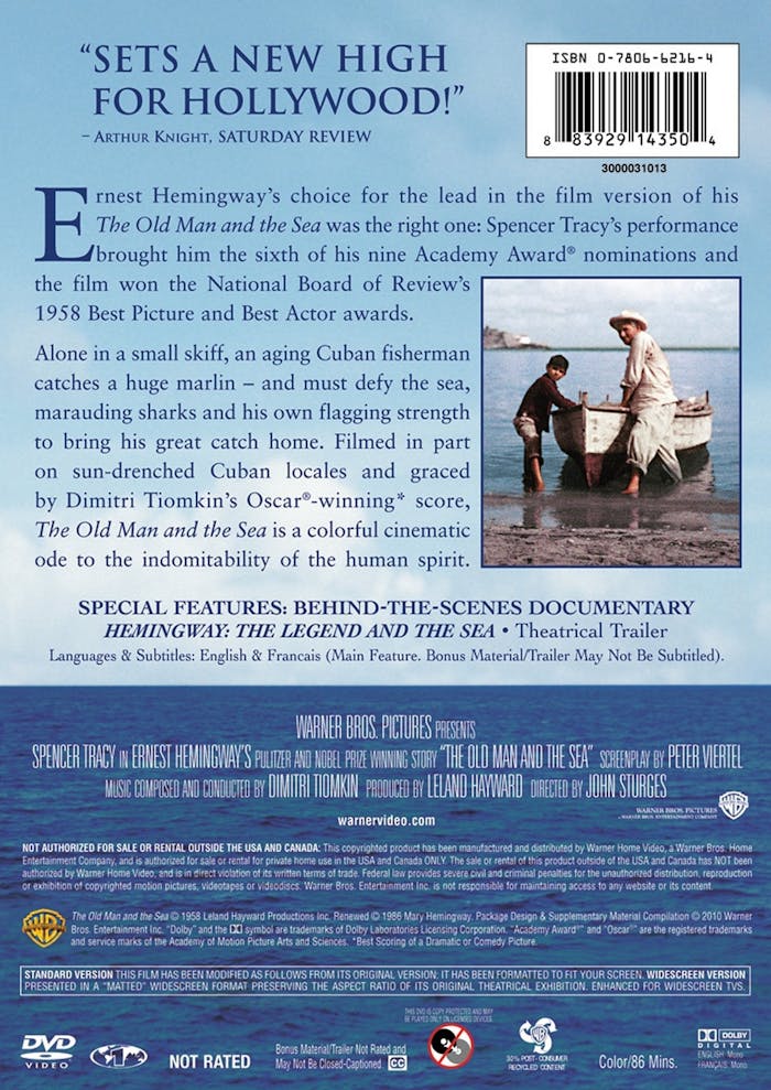 The Old Man and the Sea [DVD]