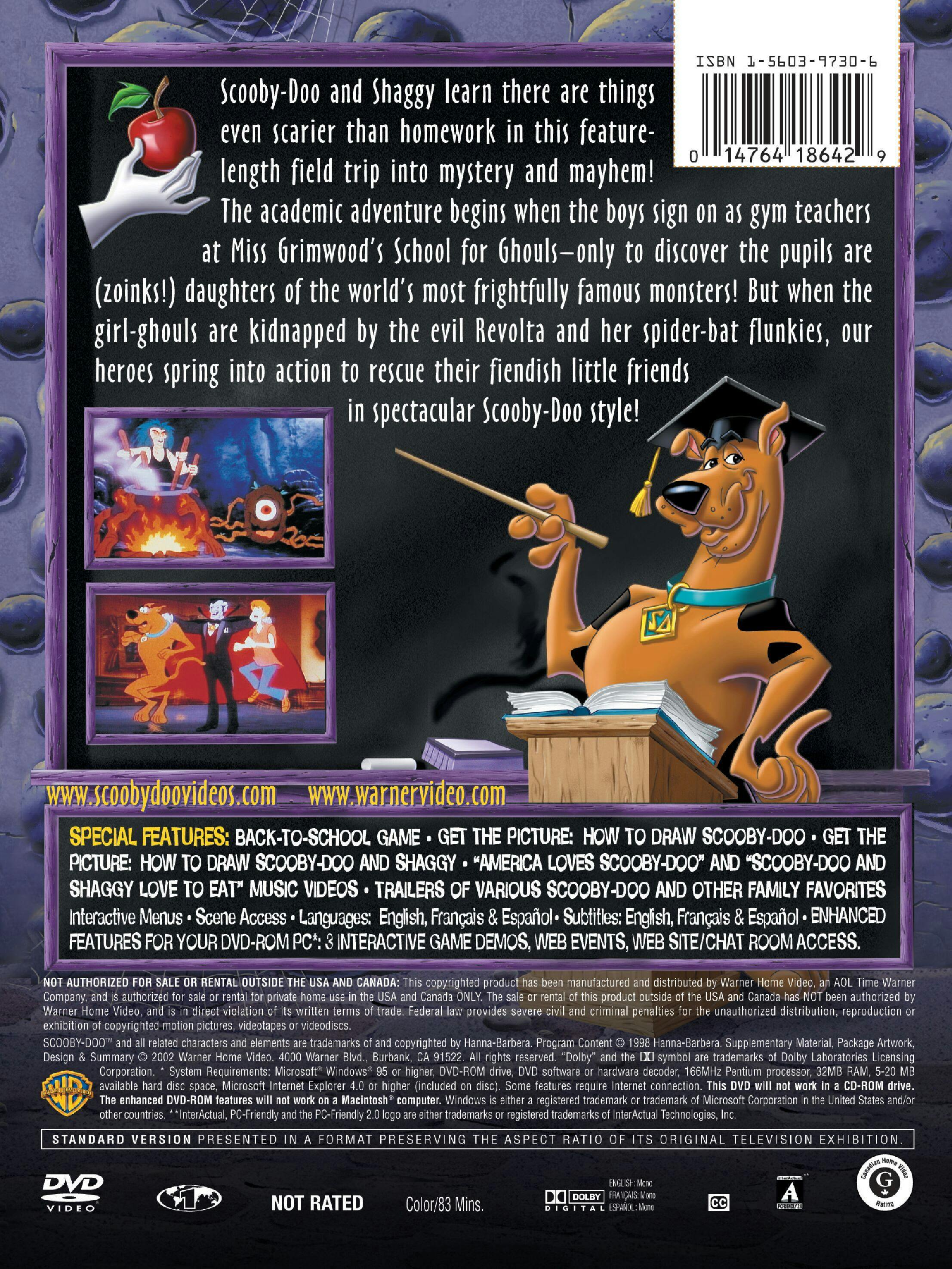 Buy Scooby Doo The Ghoul School DVD GRUV