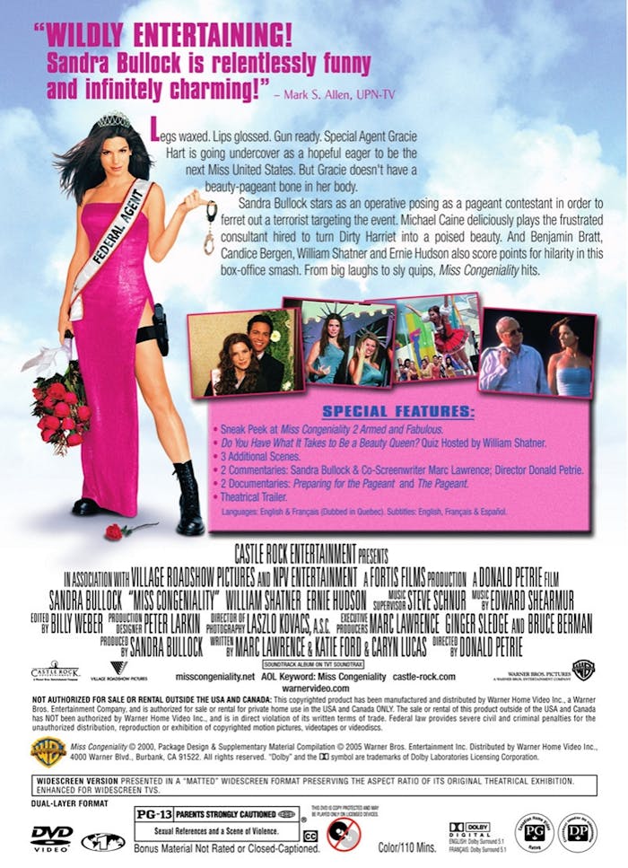 Miss Congeniality (Deluxe Edition) [DVD]