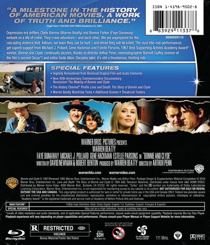 Bonnie and Clyde [Blu-ray]