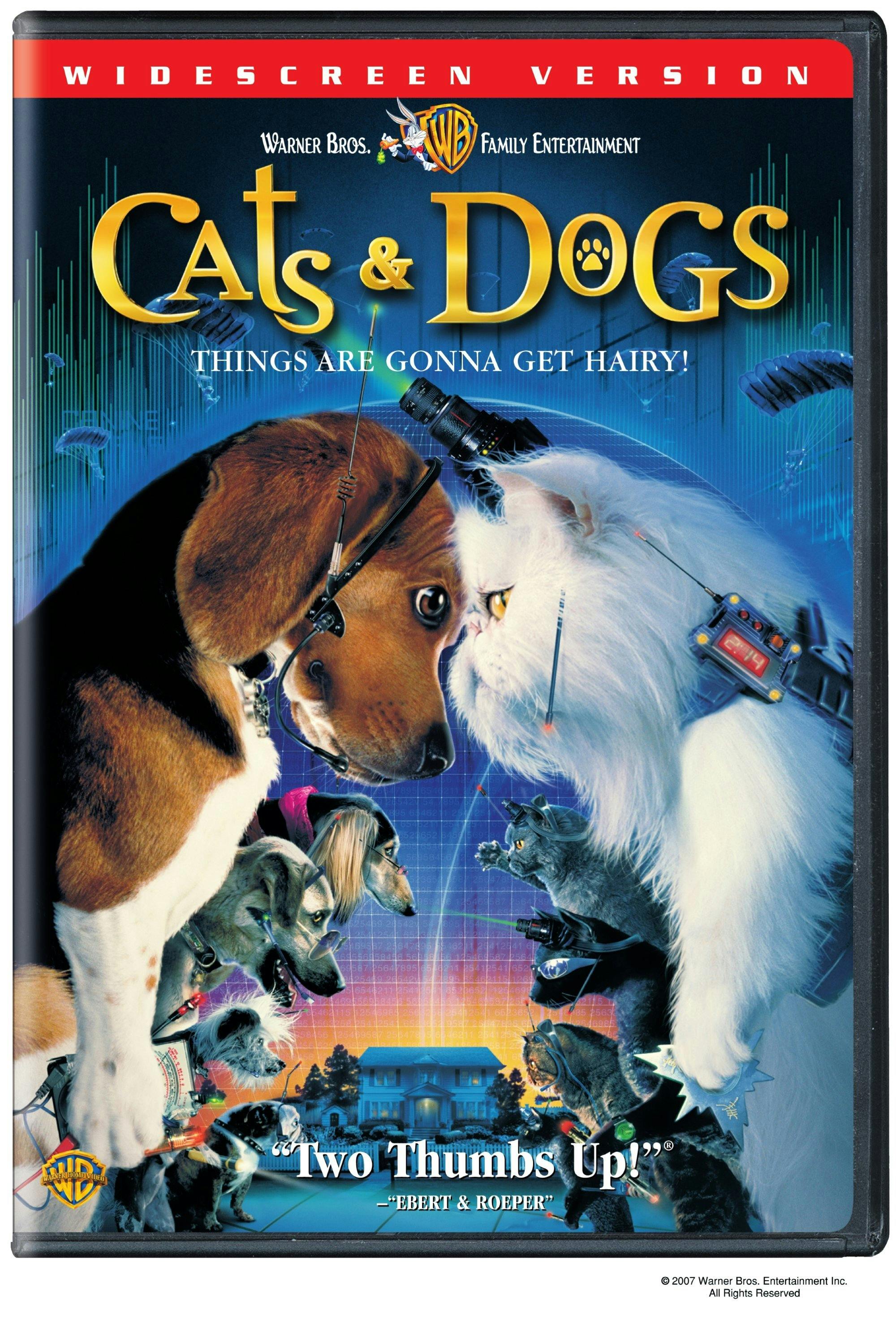 Buy Cats and Dogs DVD Widescreen New Box Art DVD | GRUV