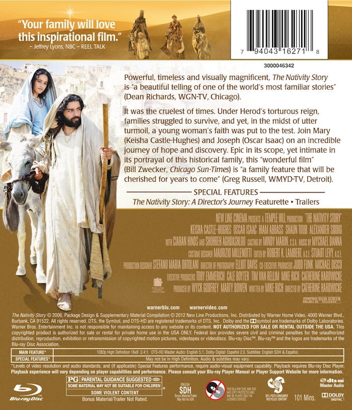 The Nativity Story (Blu-ray + DVD) [Blu-ray]