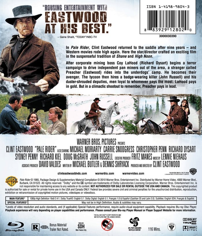 Pale Rider (Blu-ray New Packaging) [Blu-ray]
