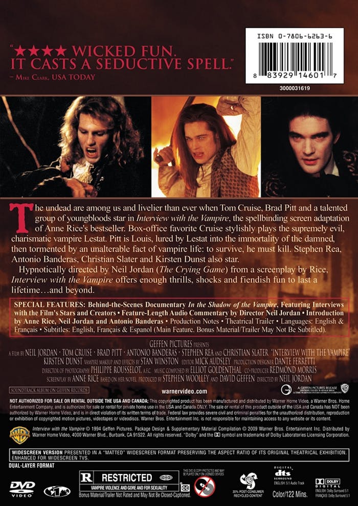 Interview With the Vampire [DVD]