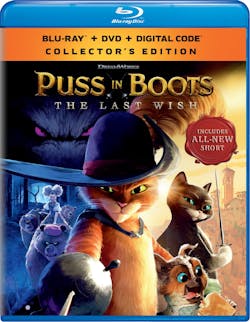 Puss in Boots: The Last Wish (with DVD) [Blu-ray]