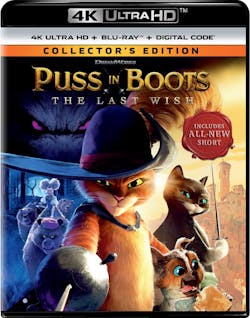 Puss in Boots: The Last Wish (4K Ultra HD + Blu-ray) [UHD]